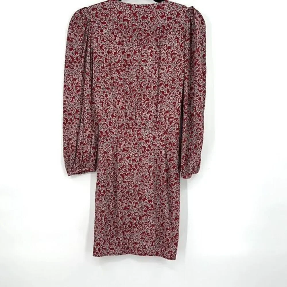 Ba&sh Floral Printed Camille Wrap Dress Size 2 - Picture 5 of 15